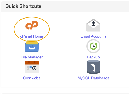 how to access cpanel
